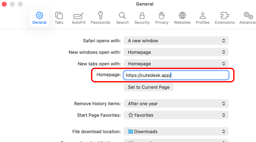 Step 3: Enter the URL