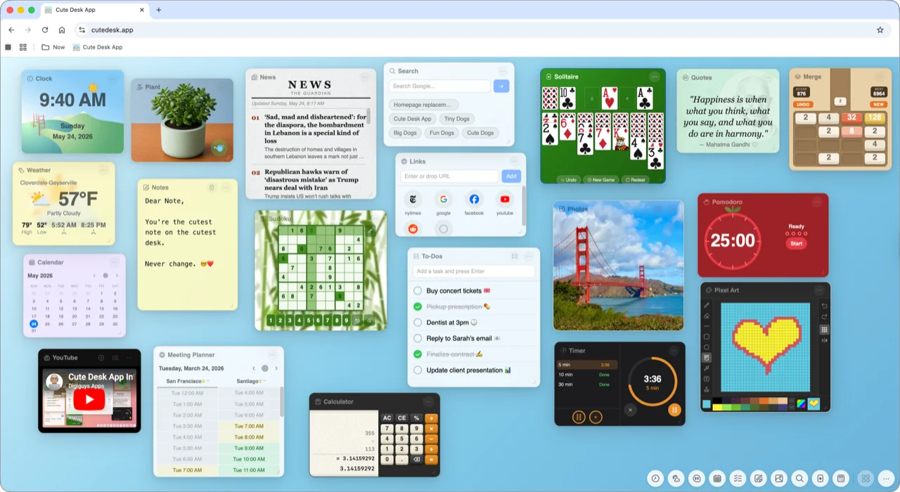 The Story Behind Cute Desk App