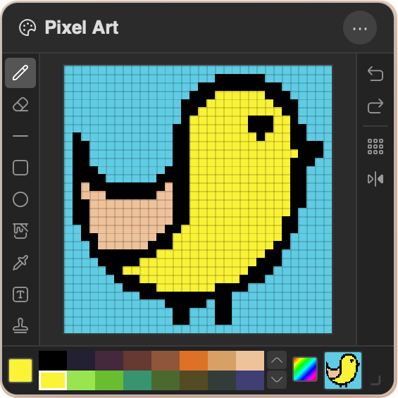 Pixel Art Widget