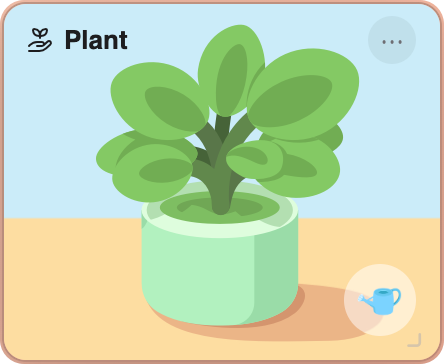 Plant Widget